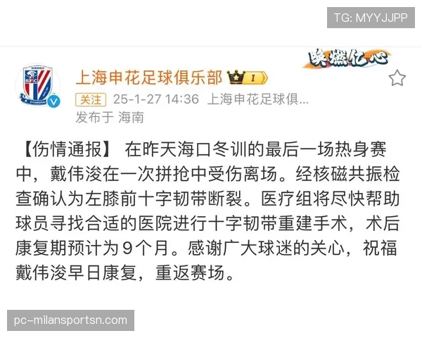 主力重伤将引发的更大危机！上海申花还能保持豪门定位吗？